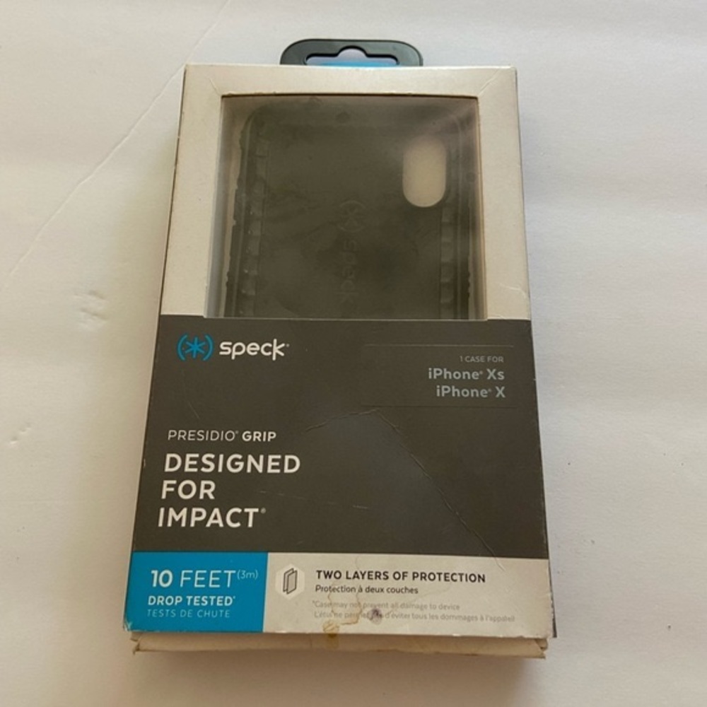 Speck X or Xs case for I-phone.  Brand new, just didn’t fit phone.